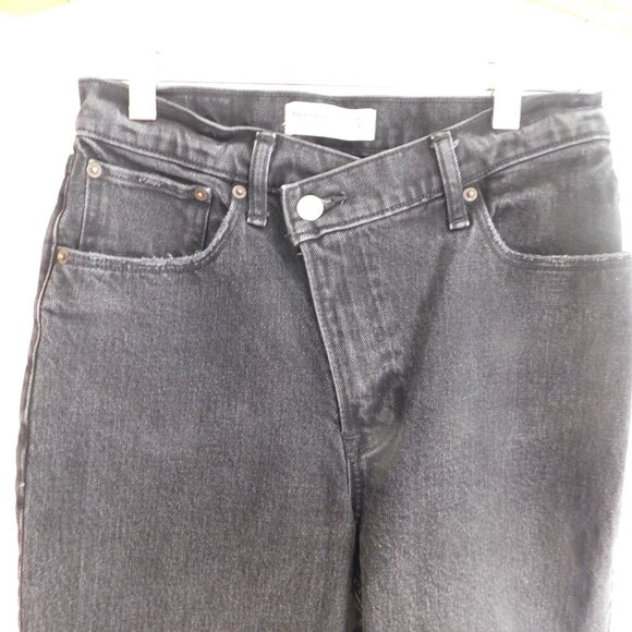 🦌 Abercrombie & Fitch The Ankle Straight Ultra High Rise size 27 - Picture 9 of 14